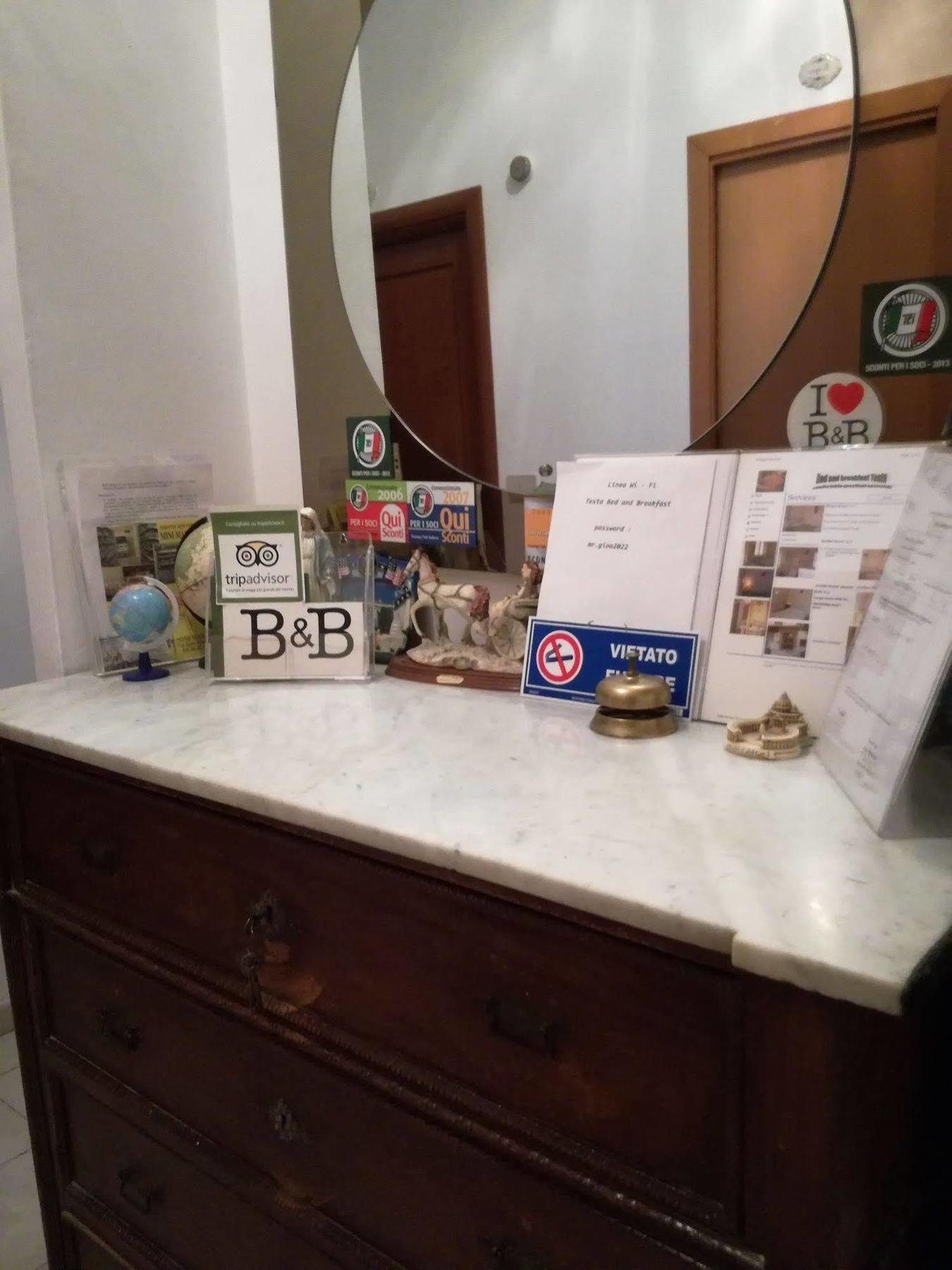 Testa Gioacchino B&B Ρώμη Εξωτερικό φωτογραφία